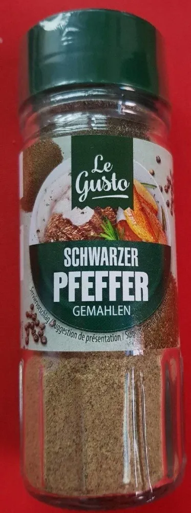 Poivre noir moulu