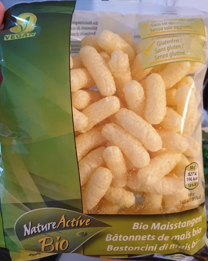 Bâtonnets de maïs bio