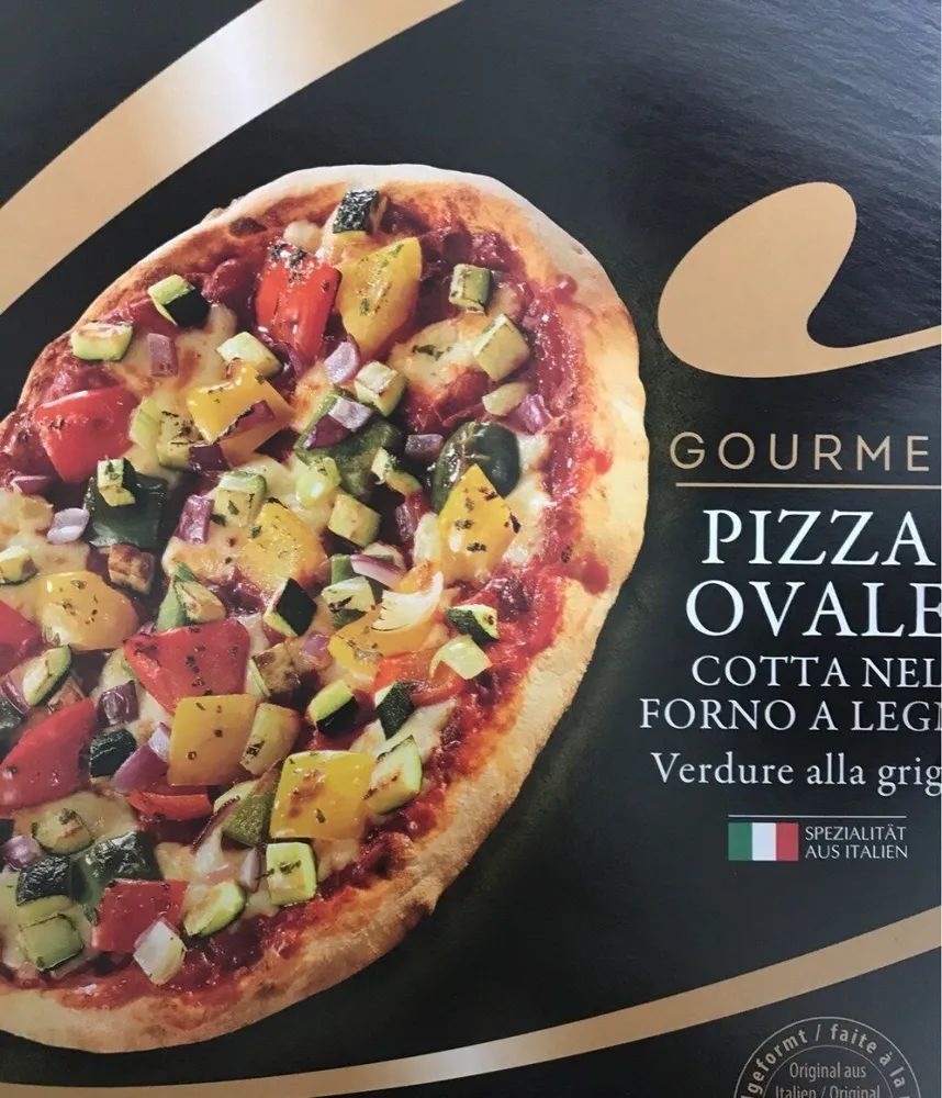 Pizza Ovale verdura alla griglia
