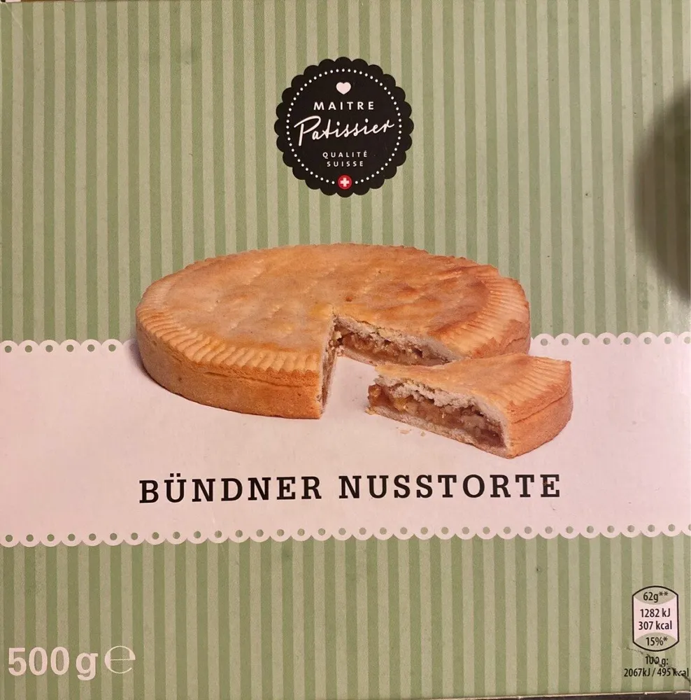 Bündner nusstorte