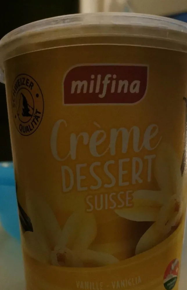 Crème dessert
