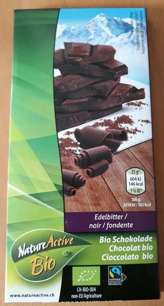 Chocolat bio - noir