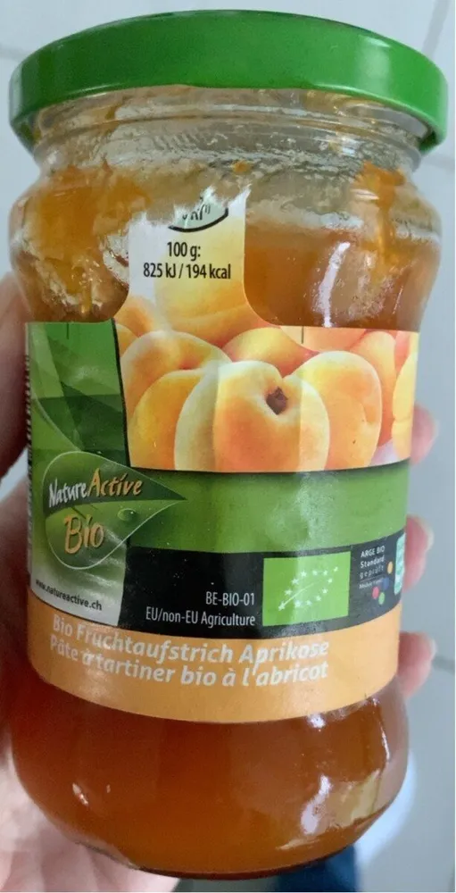 Pâte à tartiner bio à l'abricot