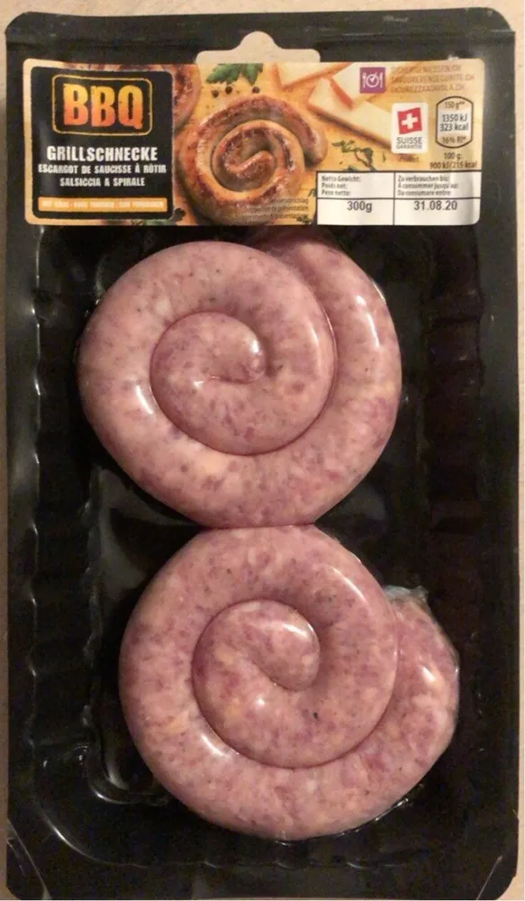 Escargot de saucisse à rôtir