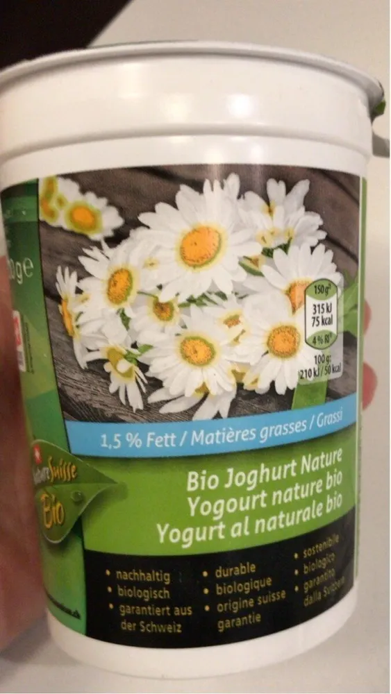 Bio joguhrt nature