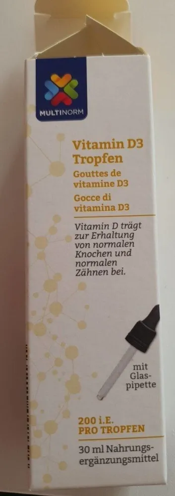 Vitamine D3 tropfen
