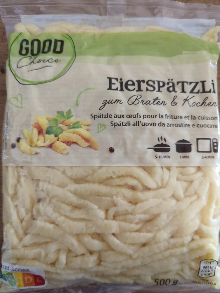 Eierspätzli