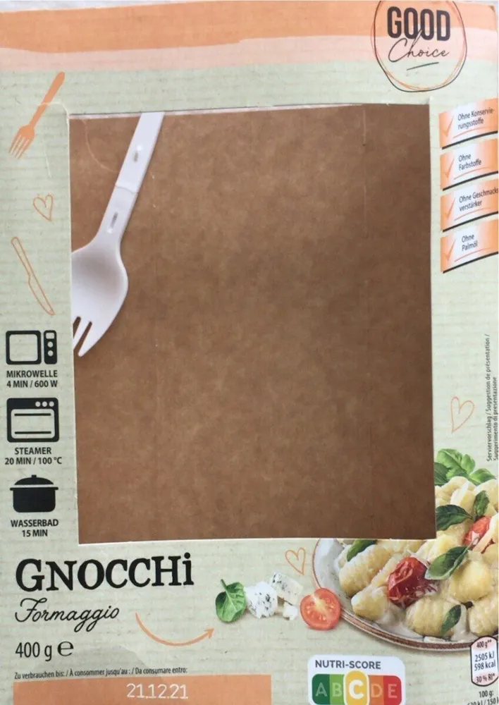Gnocchi formagio