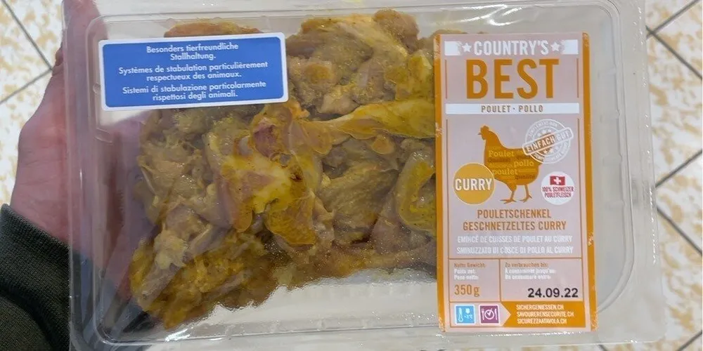 Emince de cuisse de pouket au curry