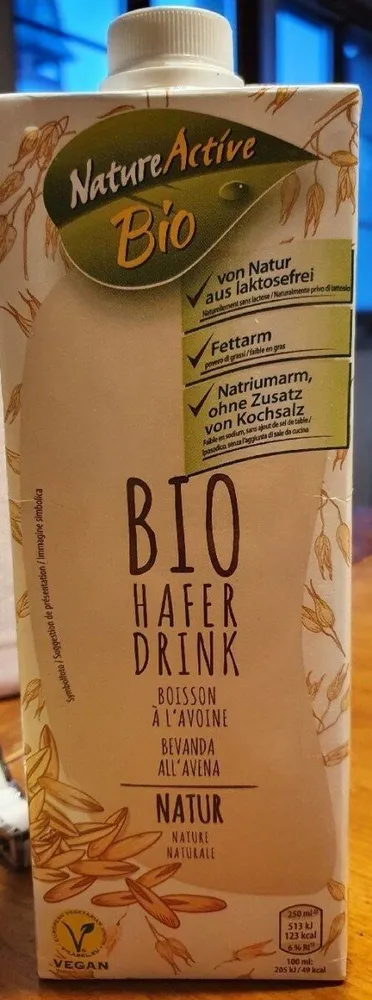 Boisson à l'avoine