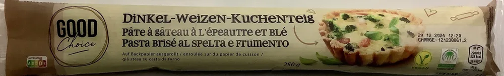 Pâte à gâteau à l'épeautre et blé