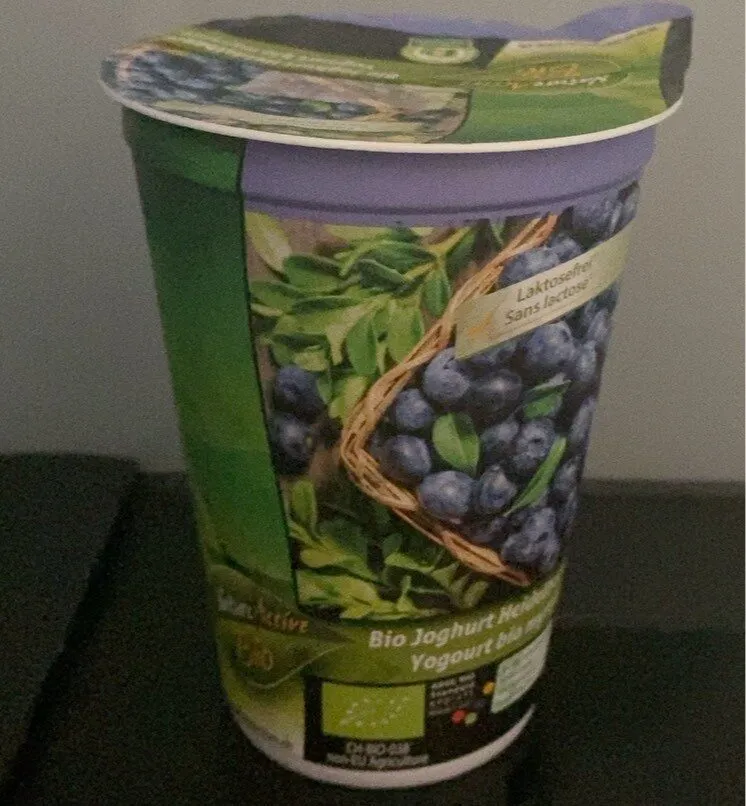 Yogurt bio myrtille