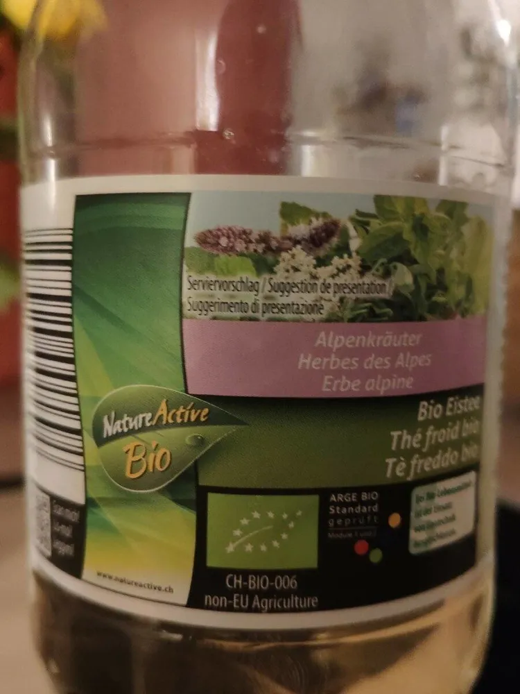 Thé froid bio