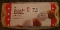 Œuf suisse d'élevage au sol