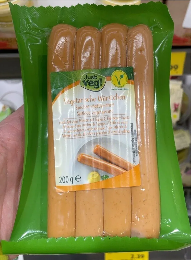 saucisse végétarienne