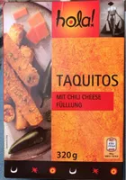 Taquitos mit Chili Cheese Füllung
