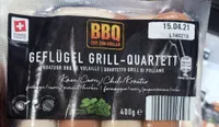 Quatuor BBQ de volaille