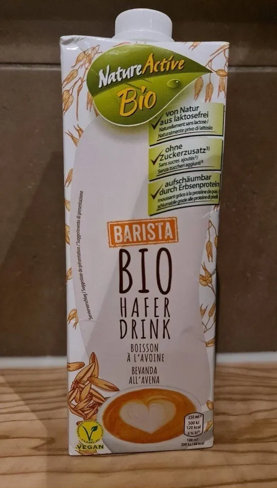 Barista bio hafer drink