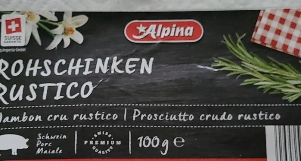 Prosciutto  crudo
