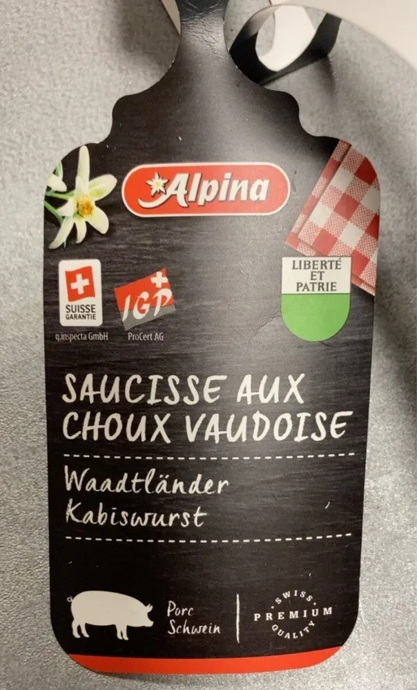 Saucisse aux choux