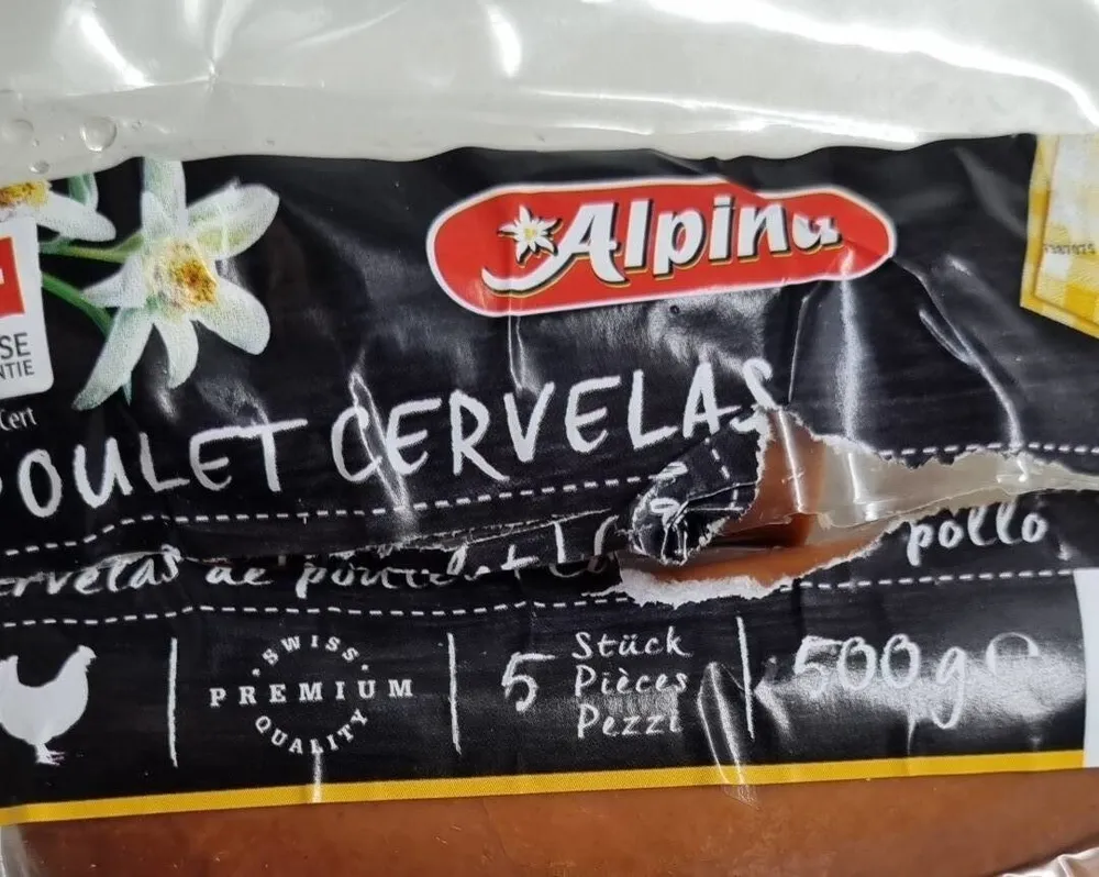 Cervelas poulet