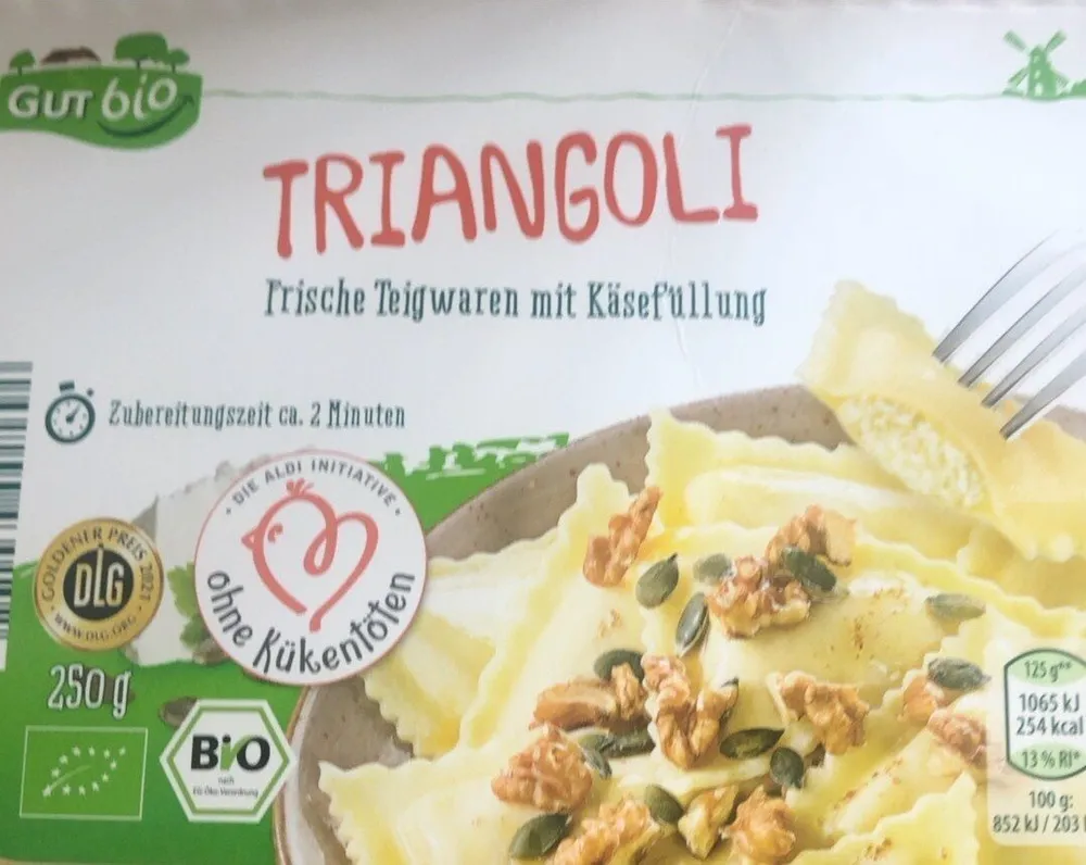 Triangoli au fromage