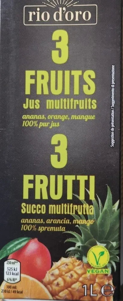3 Fruits