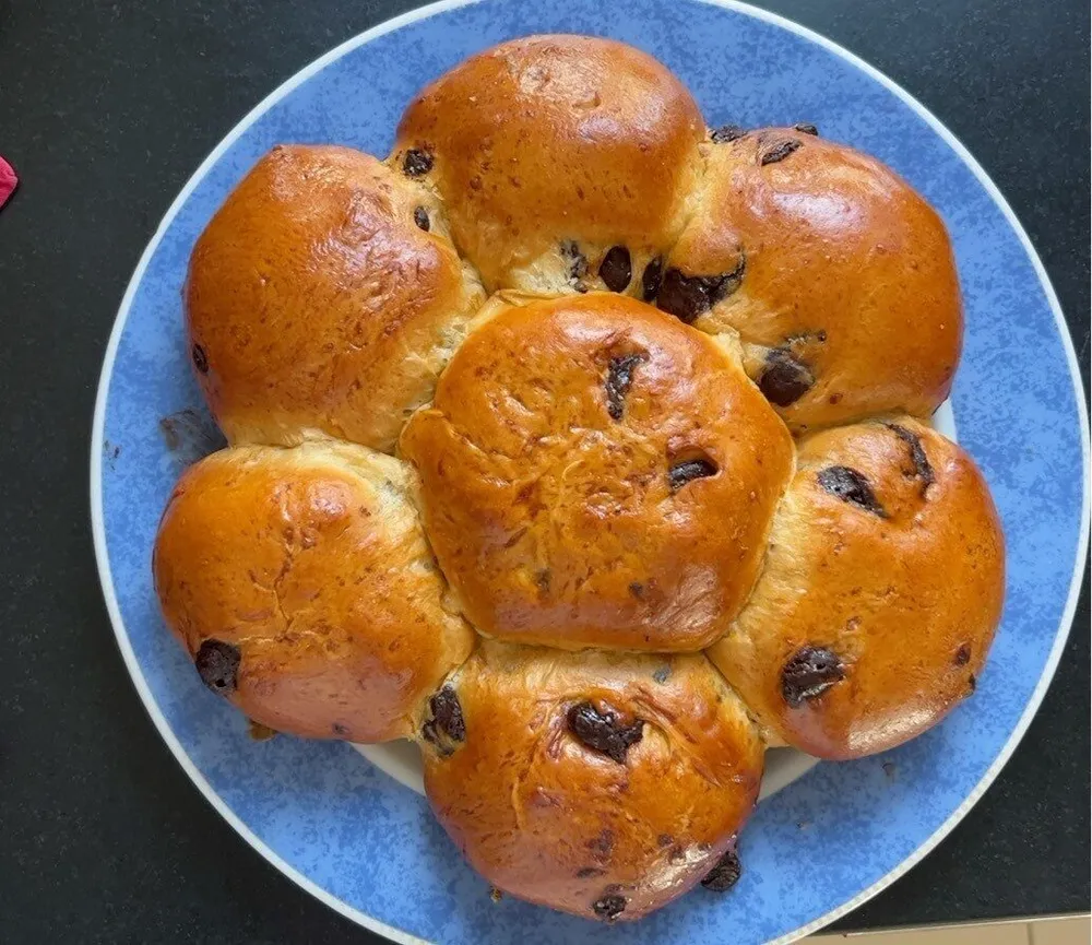 Couronne des rois au chocolat