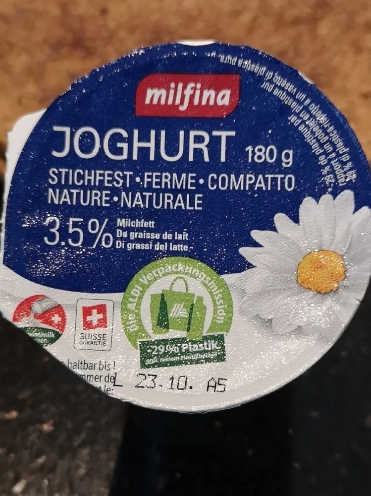 Yogourt nature ferme