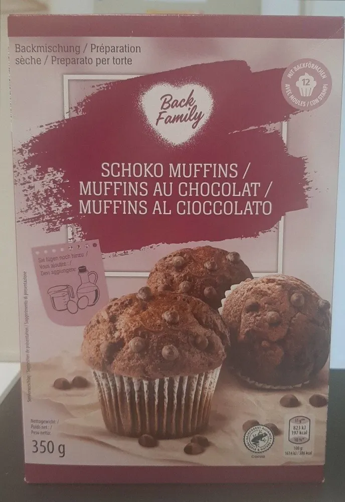 Muffins au chocolat