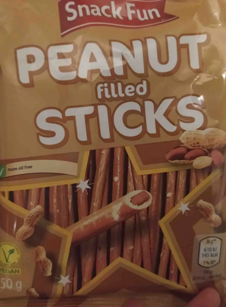 PEANUT filled STICKS