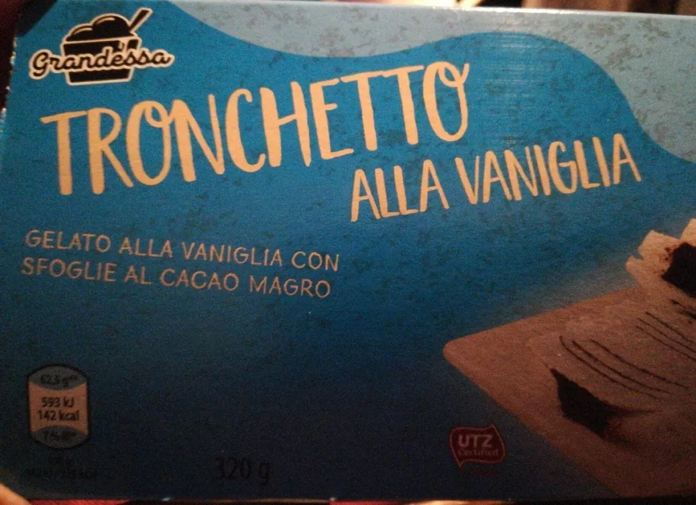 Tronchetto alla vaniglia