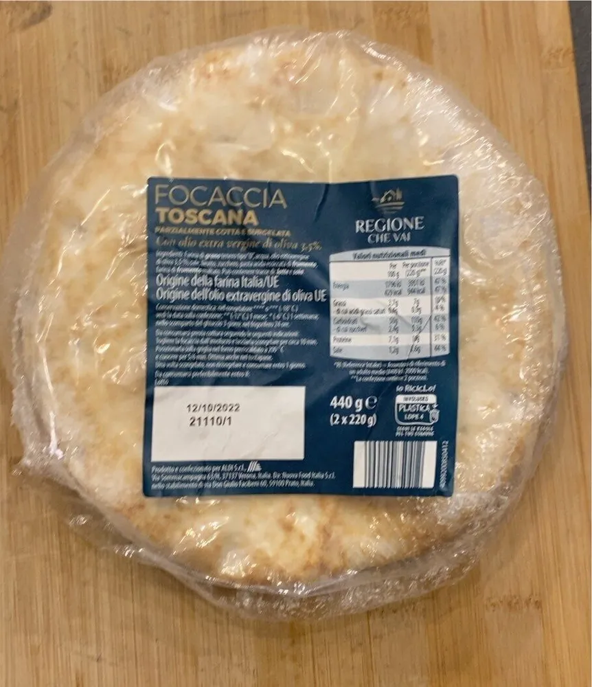 Focaccia toscana
