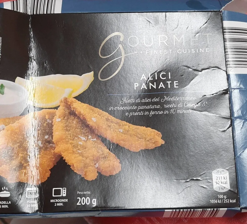 Alici marinate
