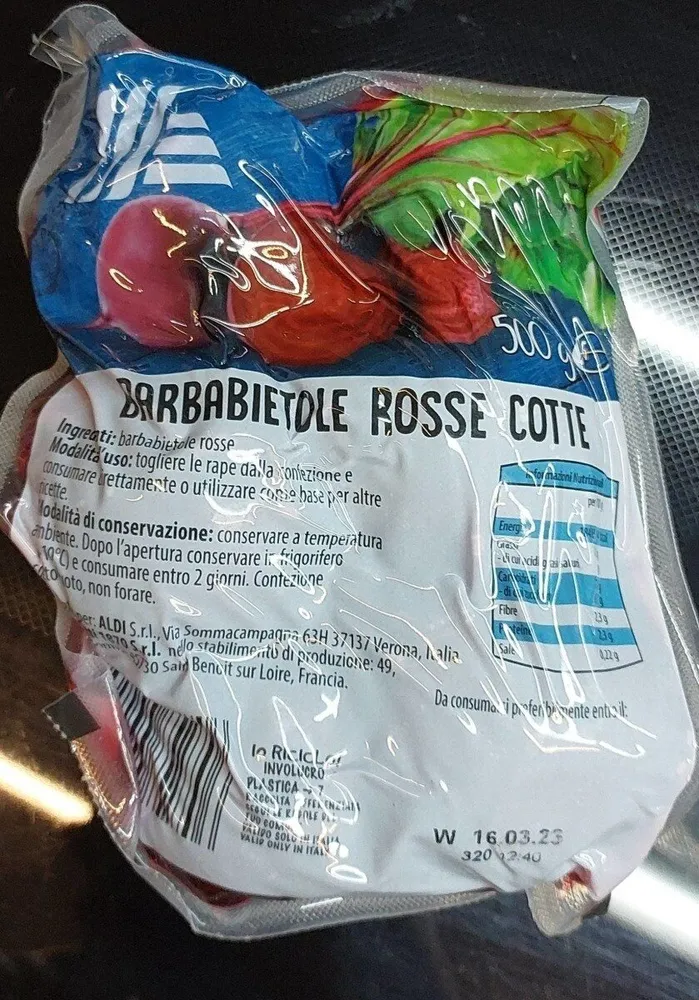 Barbabietole rosse cotte