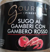 Sugo ai gamberi con gamberi con gambero rosso