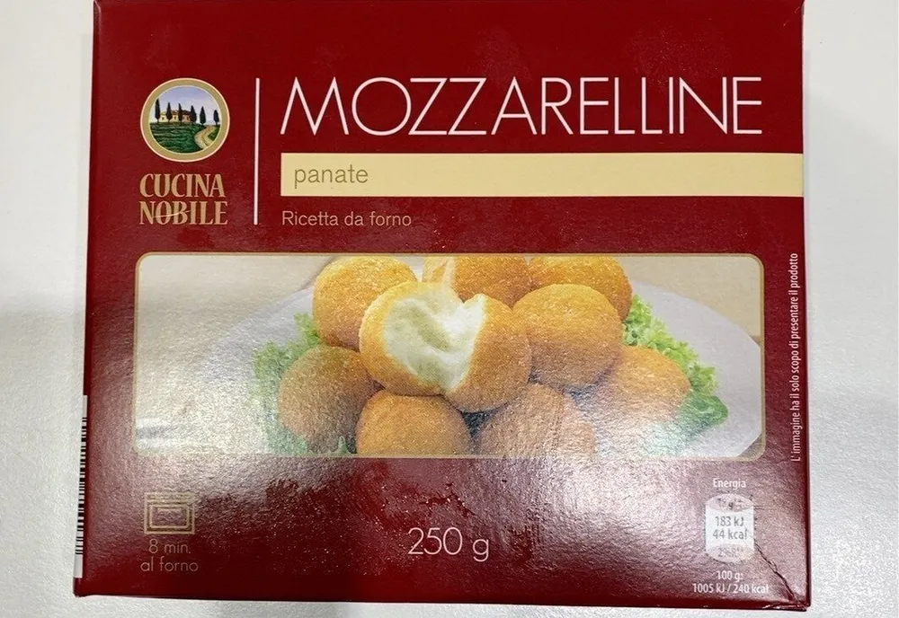 Mozzarellibe panate