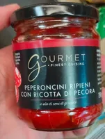 Peperoncini ripieni con ricotta di pecora