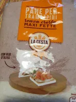 Pane per tramezzini maxi fette