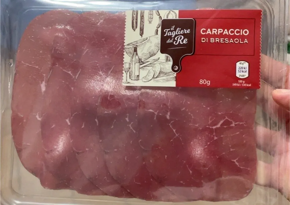 Carpaccio di bresaola