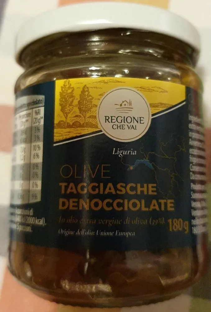 Olive taggiasche denocciolate
