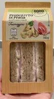 Tramezzino prosciutto di praga e carciofi