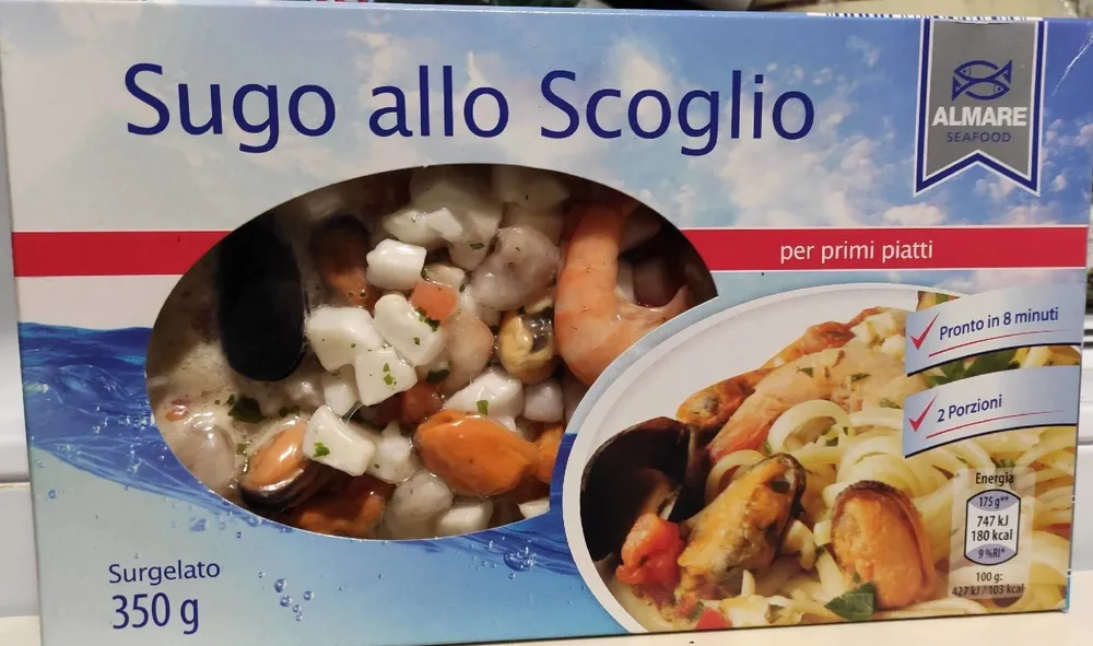 Preparato per spaghetti allo scoglio