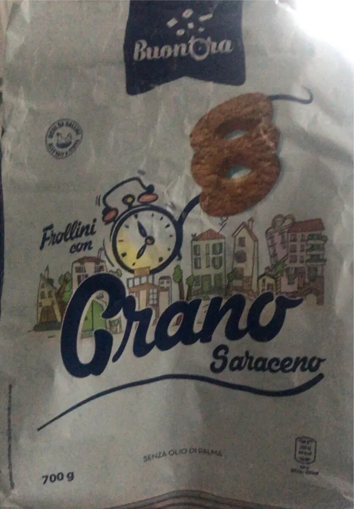 Frollini con Grano Saraceno