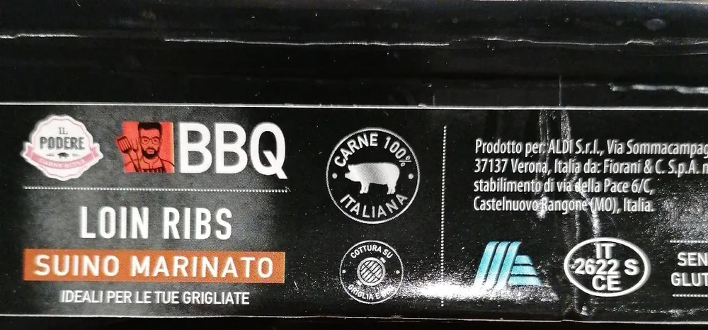 Loin Ribs Suino Marinato