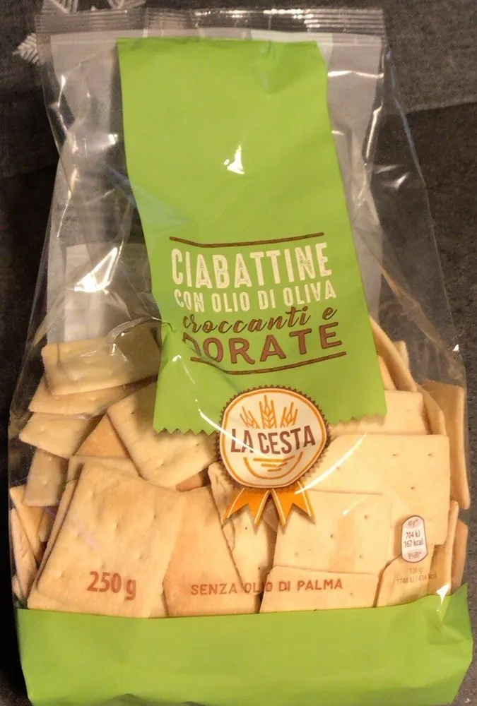 Ciabattine con olio di oliva