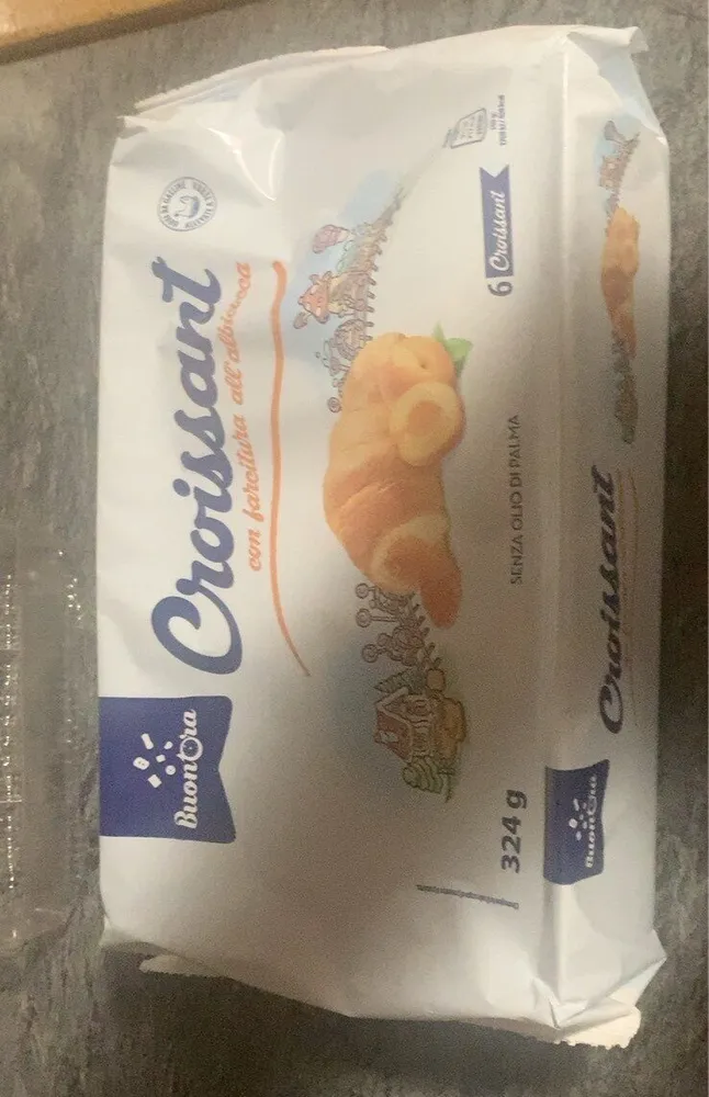 Croissant con farcitura all’albicocca