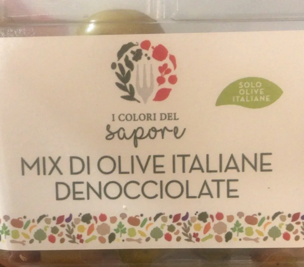 Mix di olive italiane denocciolate