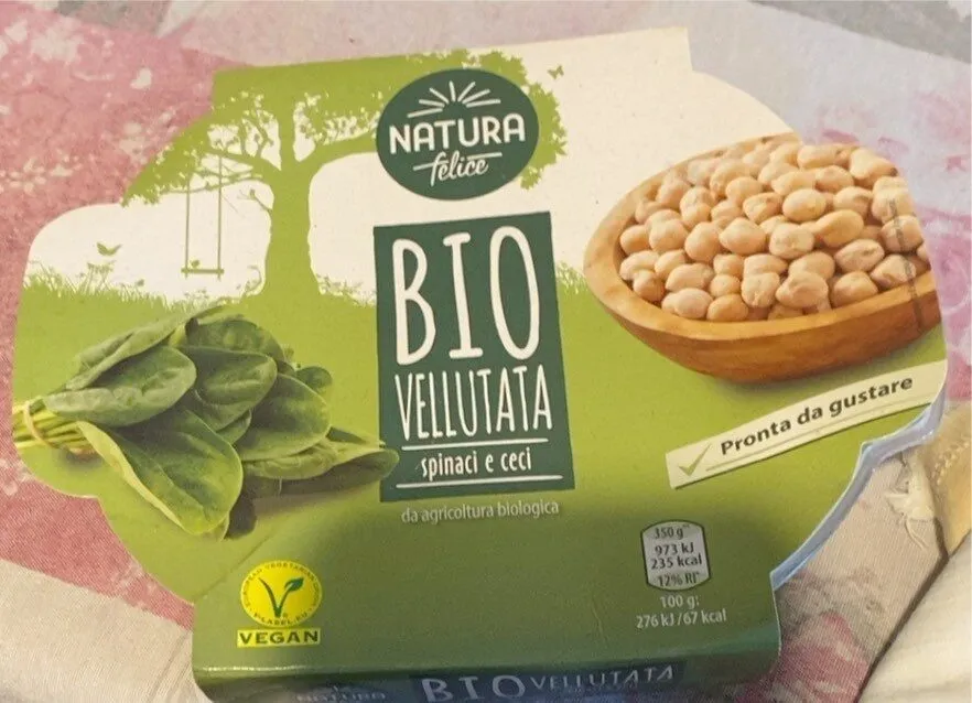 Vellutata spiaci e ceci