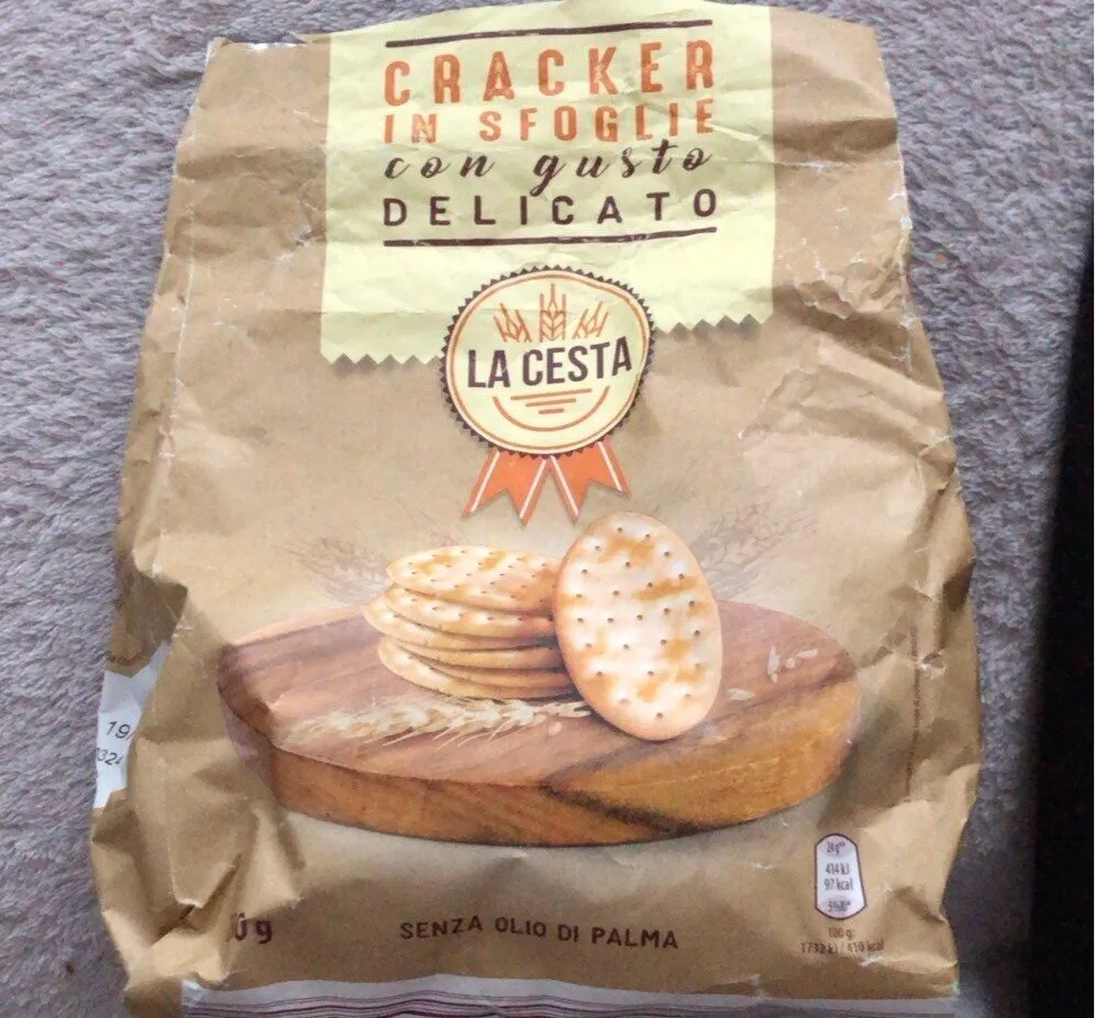 Cracker in sfoglie